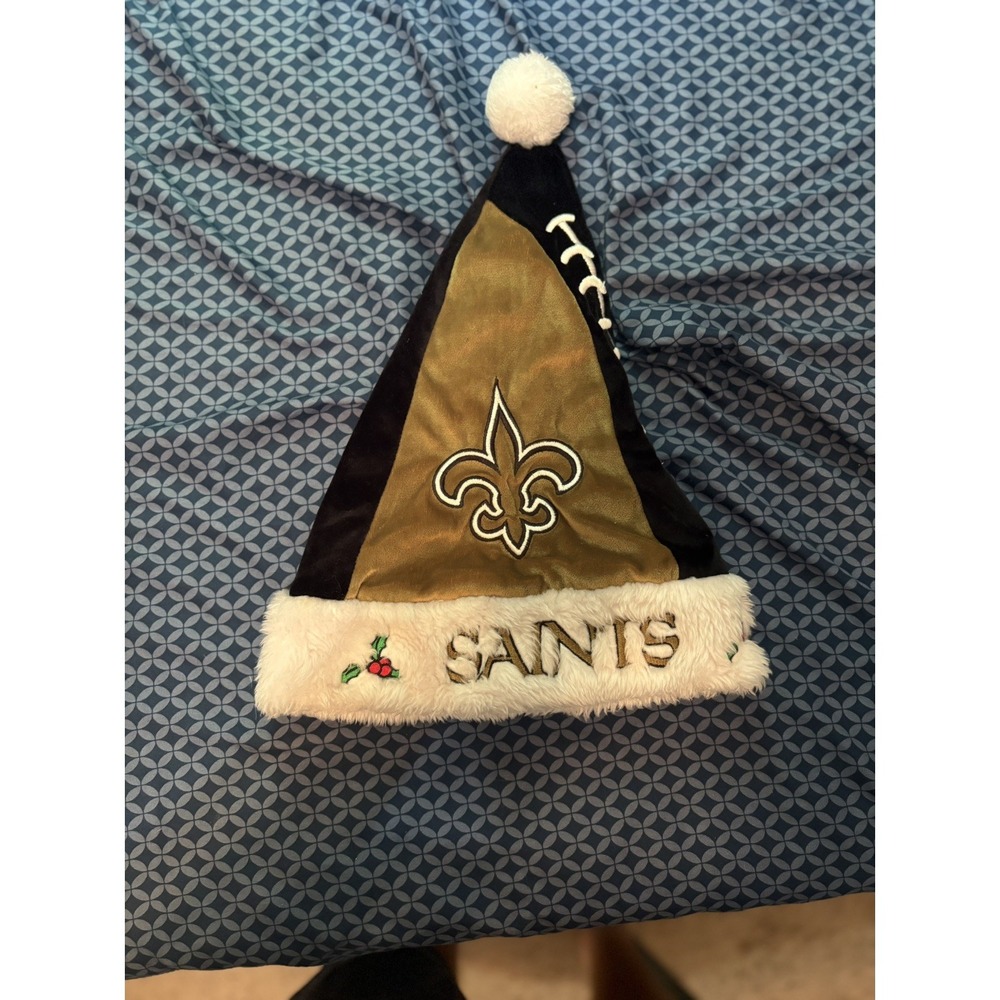 New Orleans Saints Santa Hat Nfl